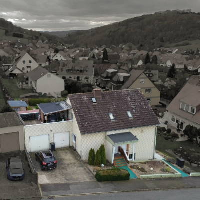 10. Haus Drohnenbild Nörten-Hardenberg - Immobilienmakler Göttingen